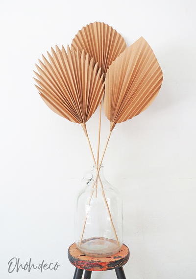 How To Make Palm Leaves With Paper