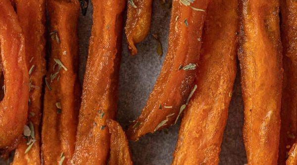 Herbaceous Baked Sweet Potato Fries Herbaceous Baked Sweet Potato Fries