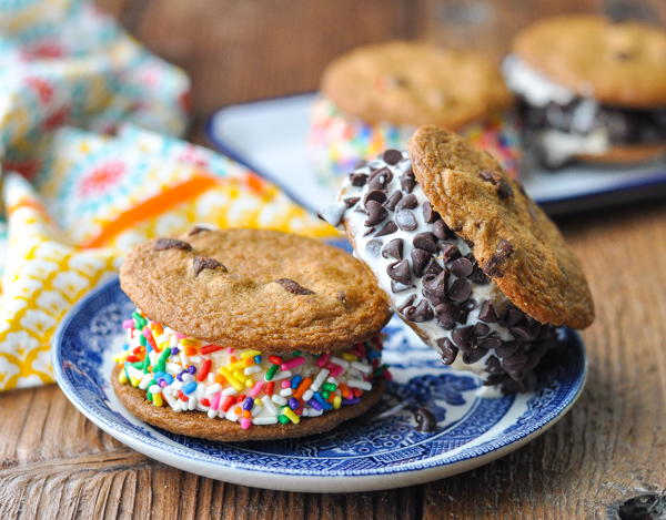 Cookie Ice Cream Sandwiches Cookie Ice Cream Sandwiches