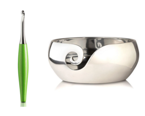 Furls Fiberarts Lime Odyssey Hooks and Yarn Bowl Giveaway