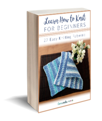 Learn how to knit for beginners:  27 Easy knitting patterns