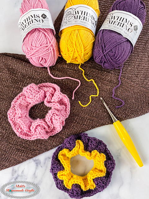 Crochet Scrunhie Crochet Scrunhie