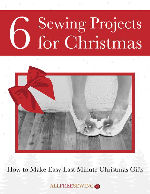 6 Sewing Projects for Christmas Free eBook