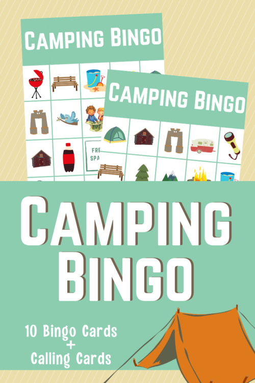 Fun Printable Camping Bingo For Kids Fun Printable Camping Bingo For Kids