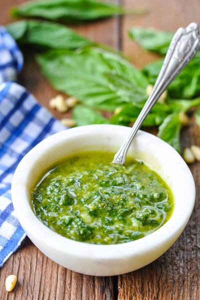 Homemade Pesto Sauce Homemade Pesto Sauce