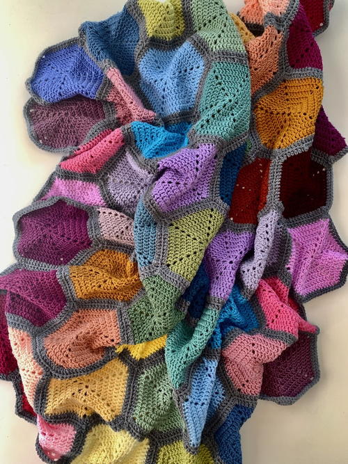Hexirainbow Blanket Hexirainbow Blanket