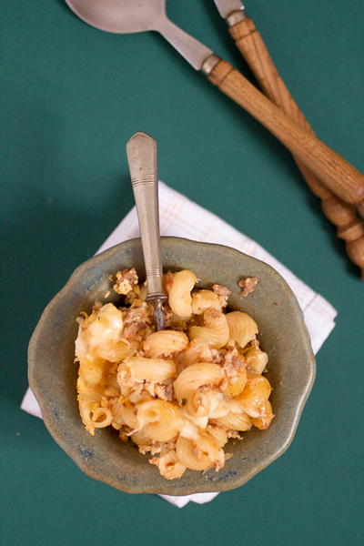 Meat Cheese Pasta Casserole Meat & Cheese Pasta Casserole