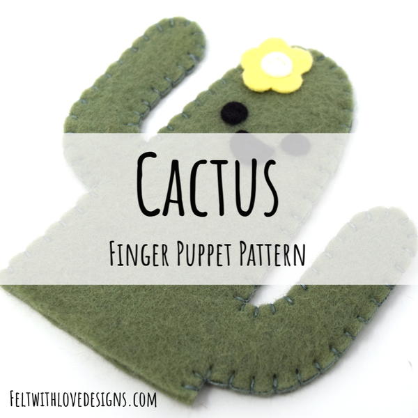Cactus Finger Puppet Cactus Finger Puppet