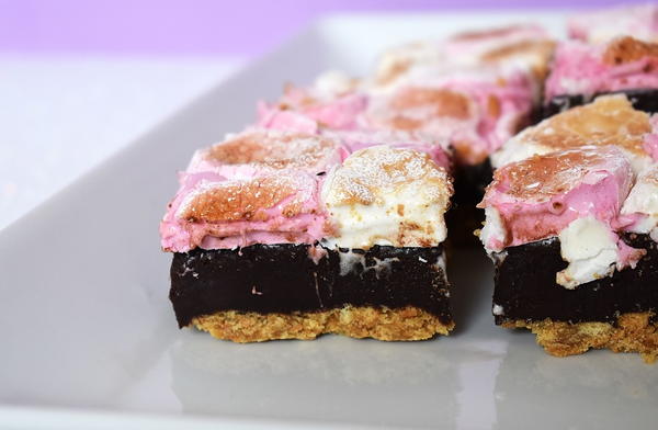 Smores Fudge Pie S’mores Fudge Pie