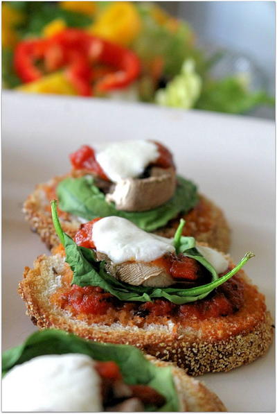 Bruschetta Melts Bruschetta Melts