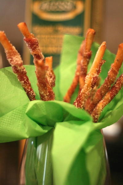 Delicious Bacon Straws Appetizer Delicious Bacon Straws Appetizer