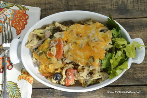 Not-your-average Garden Vegetable Tuna Casserole Not-your-average Garden Vegetable Tuna Casserole