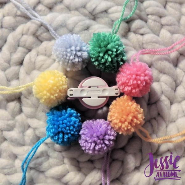 Pom Poms With Clover Pom Pom Maker Pom Poms With Clover Pom Pom Maker