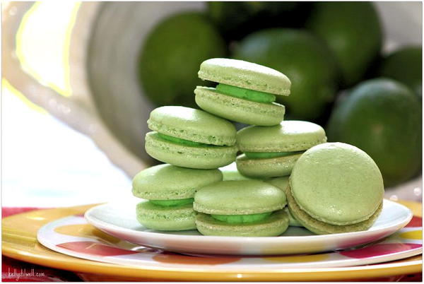 Fresh Lime Macarons Fresh Lime Macarons