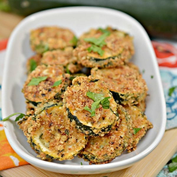 Keto Parmesan Zucchini Chips