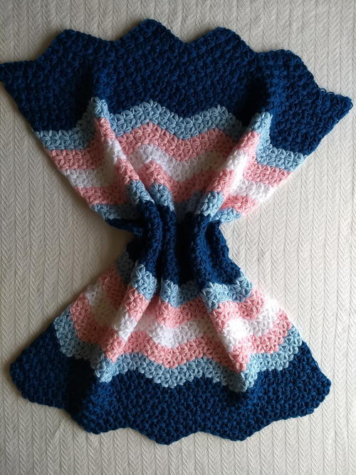 Jasmine Ripple Blanket Jasmine Ripple Blanket