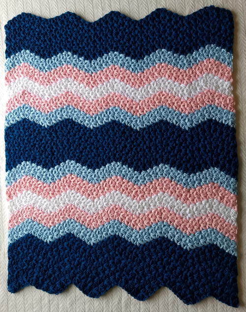Jasmine Ripple Blanket Jasmine Ripple Blanket