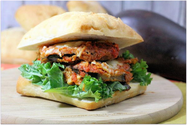 Eggplant Parmesan Panini Eggplant Parmesan Panini