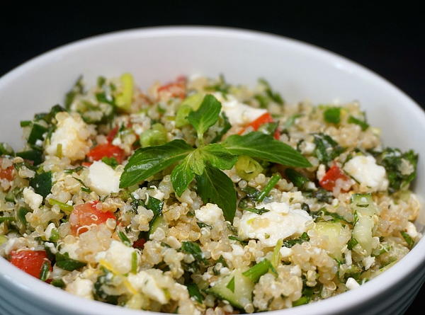 Quinoa Tabbouleh With Feta Quinoa Tabbouleh With Feta