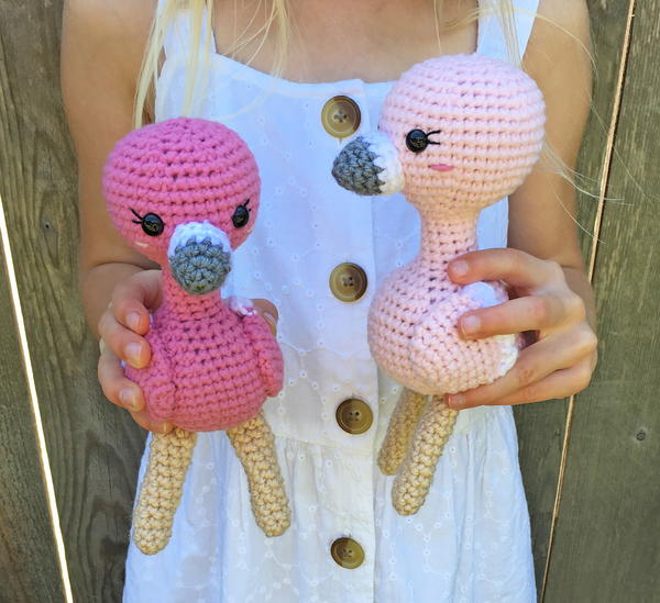 Mini Amigurumi Flamingo Mini Amigurumi Flamingo