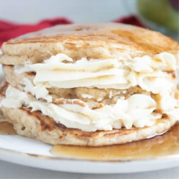 Apple Cheesecake Pancakes Apple Cheesecake Pancakes