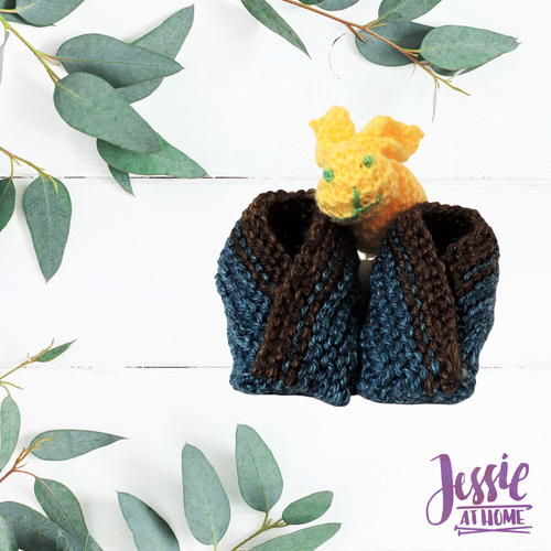 Criss Cross Baby Booties Criss Cross Baby Booties