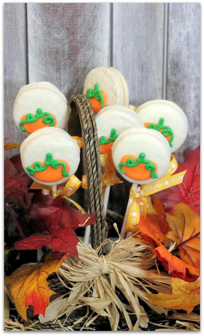 Easy Pumpkin Oreo Pops Easy Pumpkin Oreo Pops