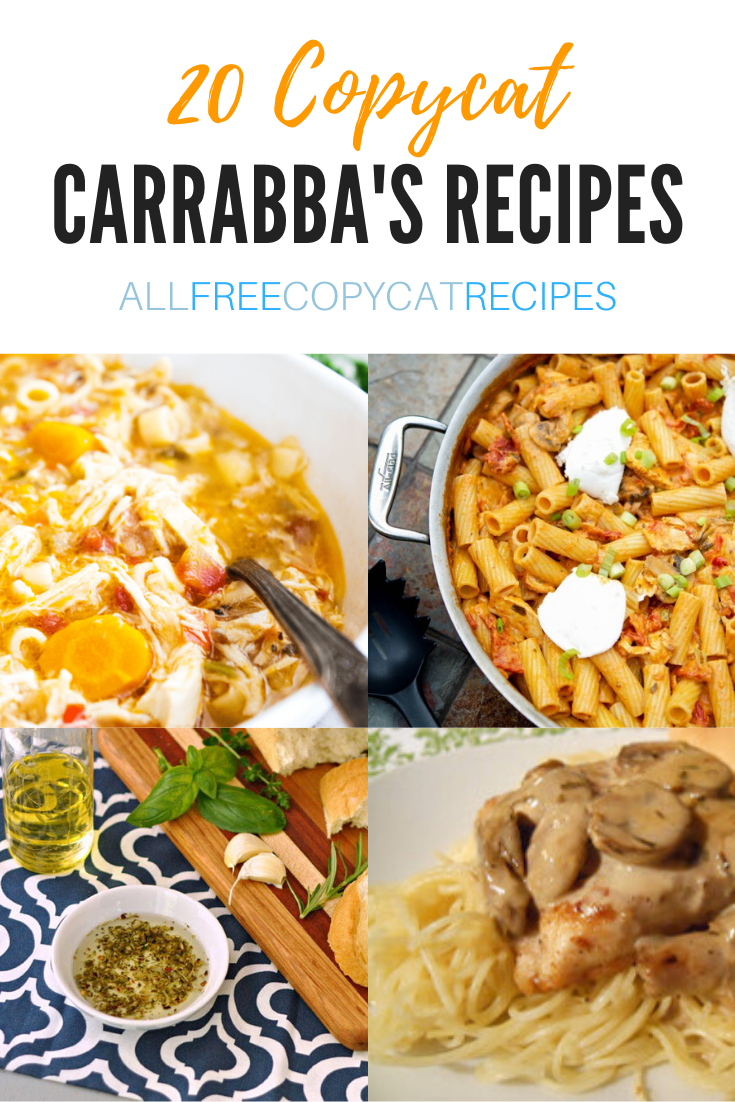20 Copycat Carrabba's Recipes | AllFreeCopycatRecipes.com