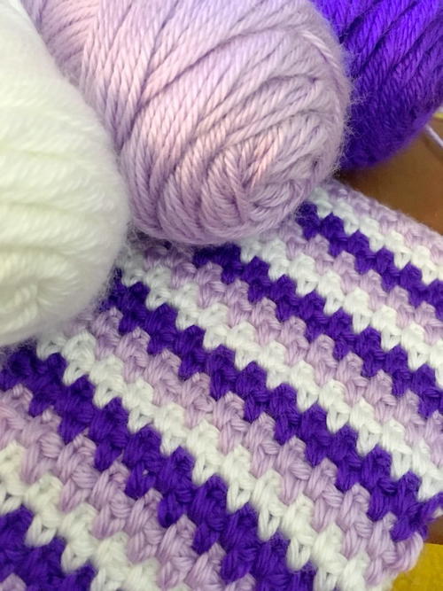 Moss Stitch Baby Blanket Moss Stitch Baby Blanket