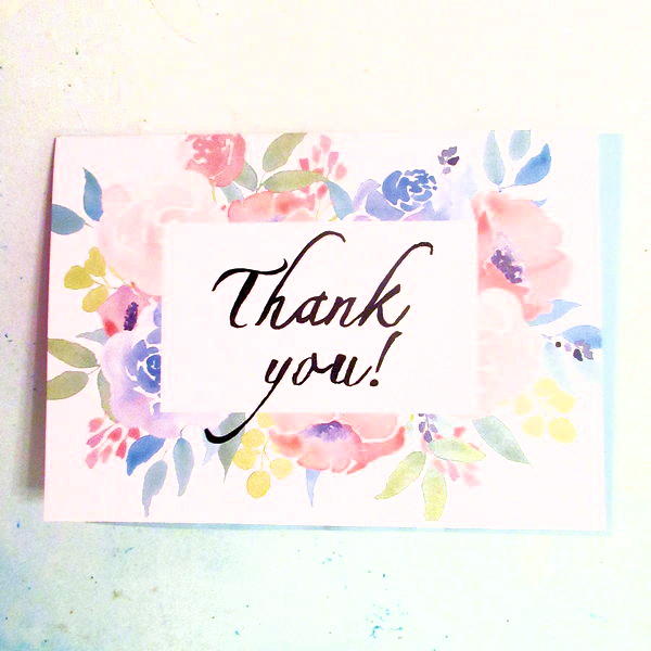 Free Printable Thank You Greeting Card Free Printable Thank You Greeting Card