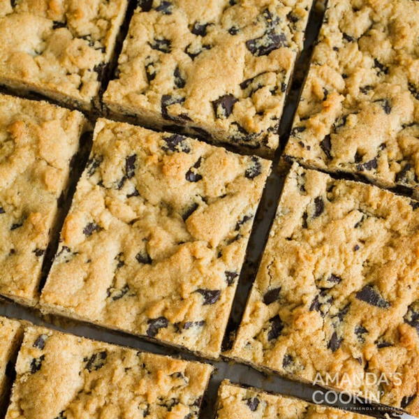 Peanut Butter Chocolate Chunk Bars Peanut Butter Chocolate Chunk Bars
