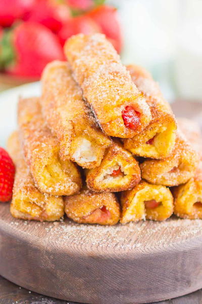 French Toast Roll Ups French Toast Roll Ups