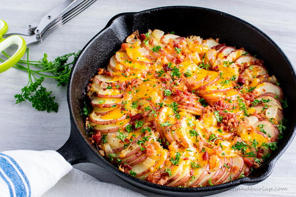 Iron Skillet Potatoes For The Grill Or Oven Iron Skillet Potatoes For The Grill Or Oven