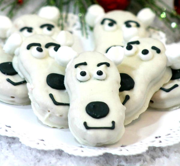 Polar Bear Nutter Butter Cookies Polar Bear Nutter Butter Cookies