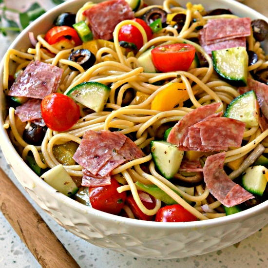 Spaghetti Salad Spaghetti Salad