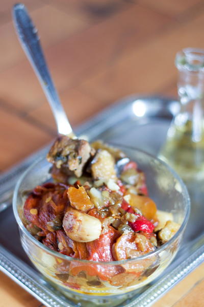 Veal Sauce With Eggplant And Pepper Veal Sauce With Eggplant And Pepper