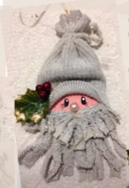 Diy Juice Can Lid Santa Ornament Diy Juice Can Lid Santa Ornament