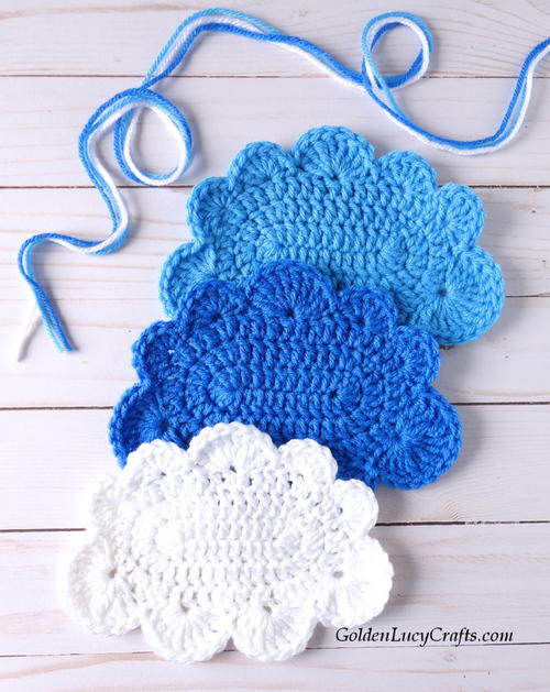 Crochet Large Cloud Crochet Large Cloud