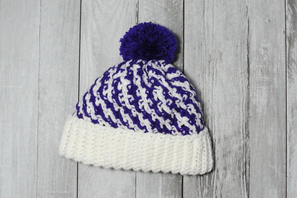 Criss Cross Striped Hat Criss Cross Striped Hat