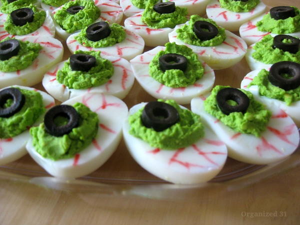 Deviled Egg Eyeballs Deviled Egg Eyeballs