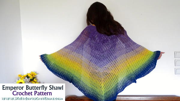 Emperor Butterfly Shawl Emperor Butterfly Shawl