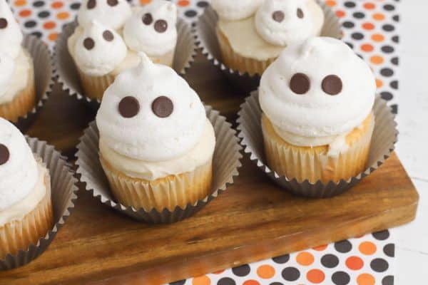 Ghost Cupcakes Recipe Ghost Cupcakes Recipe