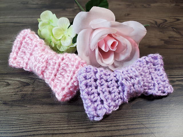 Crochet Hair Bow Crochet Hair Bow