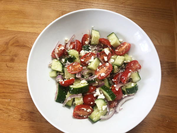 Greek Cucumber Salad Greek Cucumber Salad