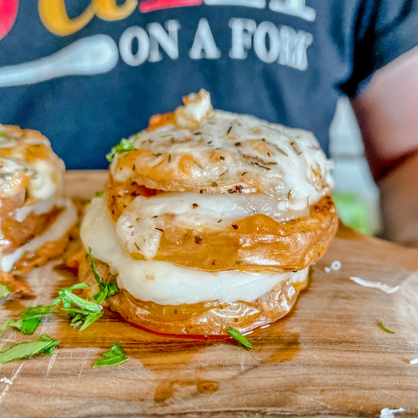 Cheesy Potato Stacks Worlds Best Potato Dish Cheesy Potato Stacks | World´s Best Potato Dish