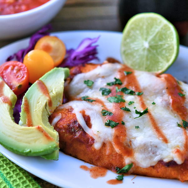 Creamy Salsa Chicken Enchiladas Creamy Salsa Chicken Enchiladas