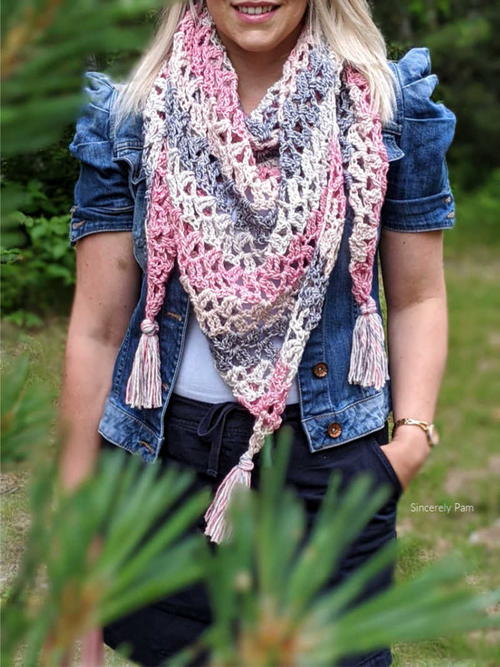 Marielle Lace Shawl Marielle Lace Shawl