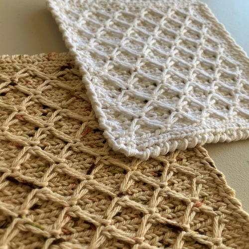 Diamonds Dishcloth Diamonds Dishcloth