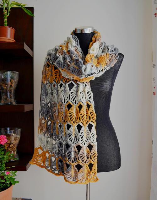 Leaf Assortment Scarf Leaf Assortment Scarf