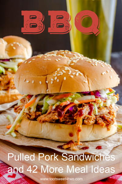 Easy BBQ Pulled Pork Sandwiches With Spicy Coleslaw Easy BBQ Pulled Pork Sandwiches With Spicy Coleslaw